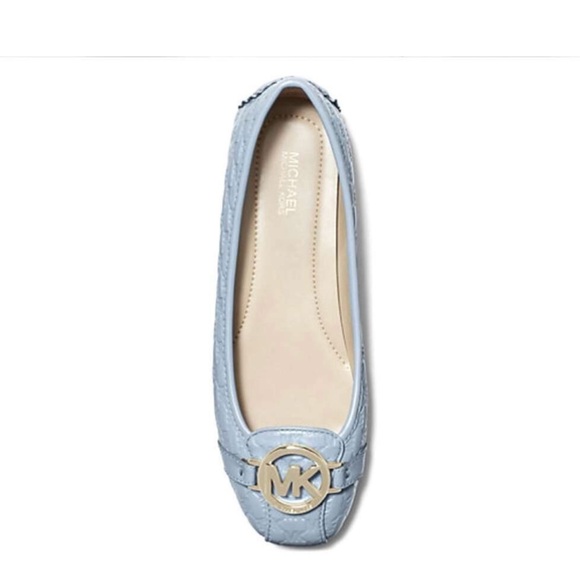 NIB MICHAEL KORS
Embossed Moccasin Loafer Flat vista blue size 9.5 M - Picture 2 of 7